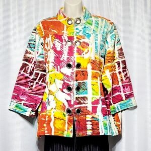 Patchington Boutique Resort Lifestyle Festive 100% Cotton Jacket Women's (XL)